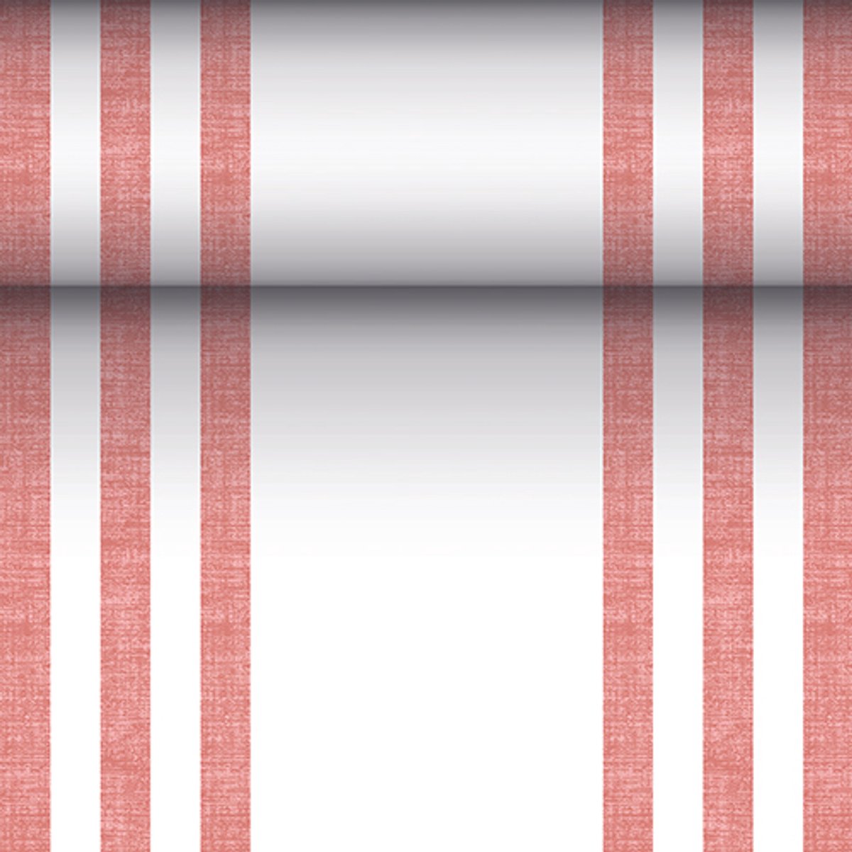 4x Tafellopers stofkarakter PV-Tissue Mix ROYAL Collection 24 m x 40 cm bordeaux Lines