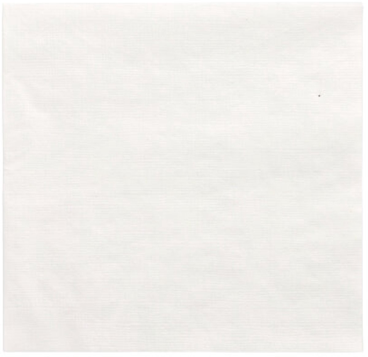 10x 500 Servetten 1-laags 1/4 vouw 33 cm x 33 cm wit