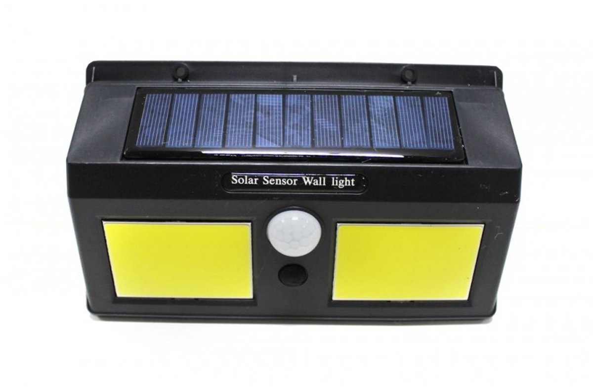 WMC RK-SWB8019C-PIR - Solar LED Lamp - 40 LED's - Bewegingssensor - Schemersensor