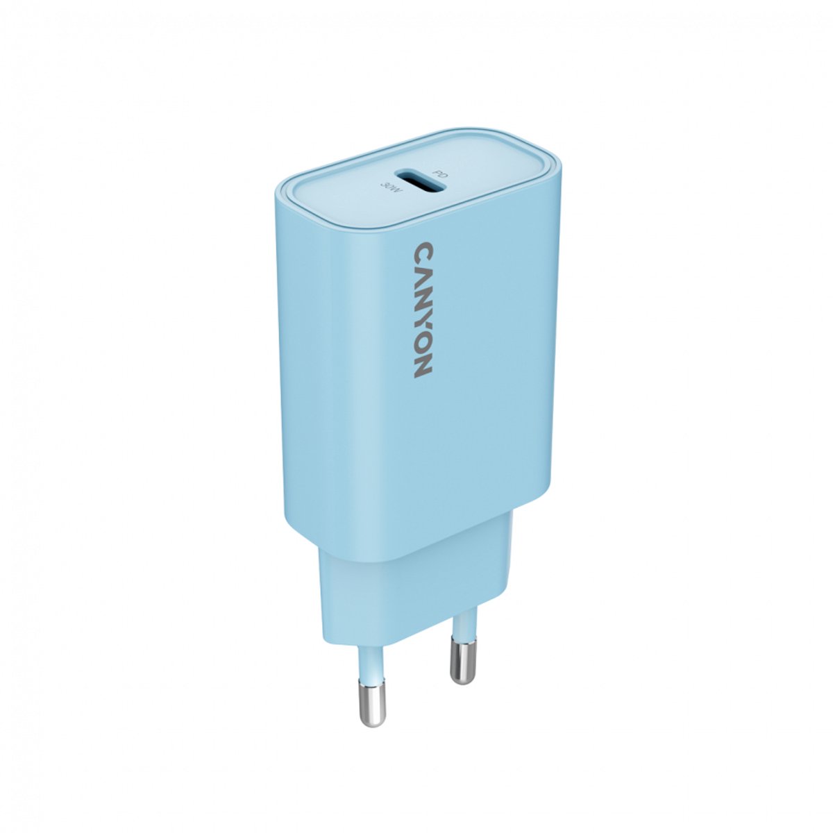 Canyon OnCharge 30CL - Netwerk Oplader - 30W - USB-C - Blauw