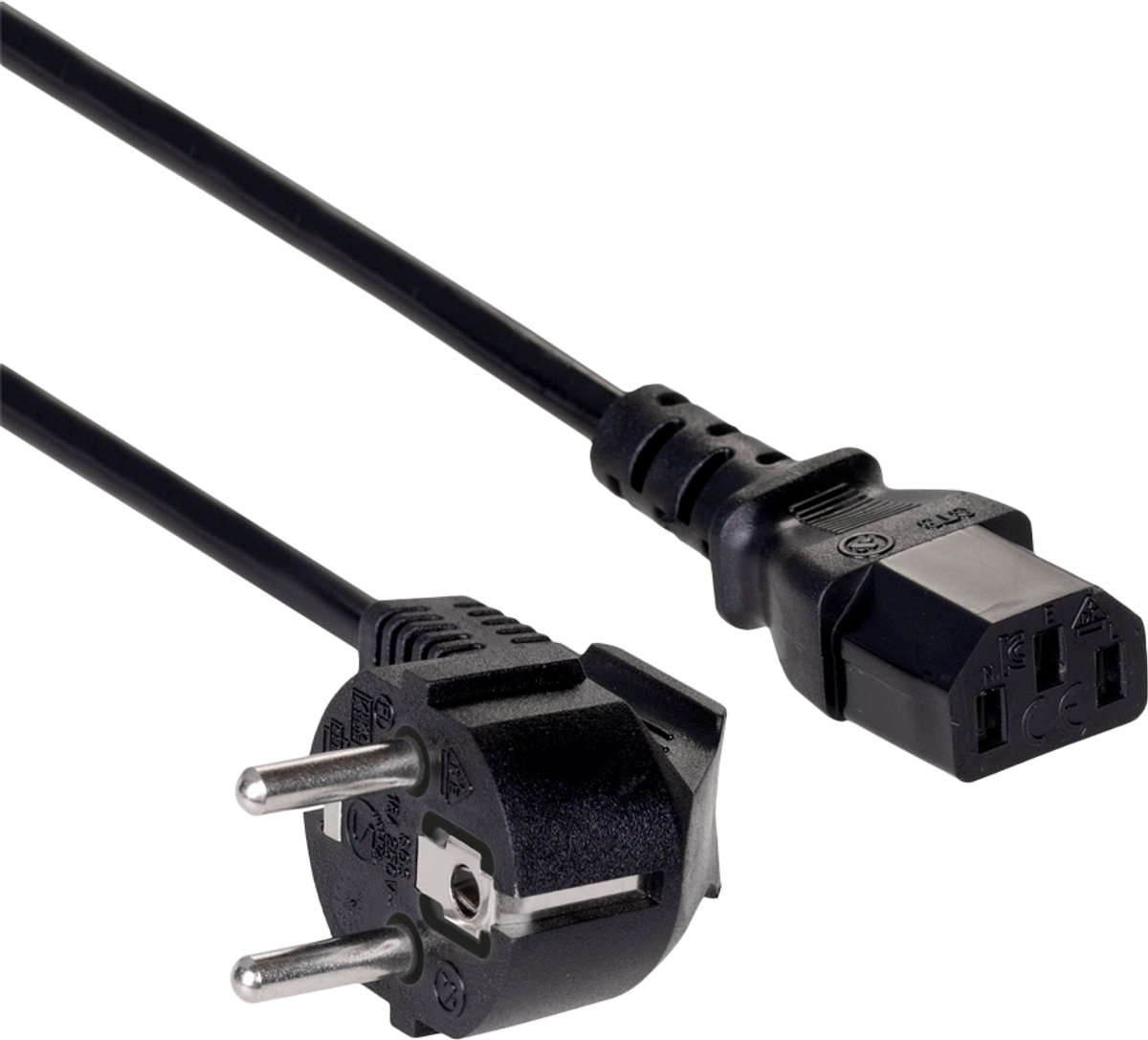 Akyga AK-PC-06C - Stroomkabel - 3-pin - 3m