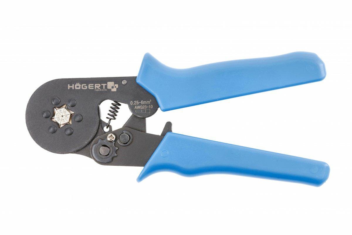 Högert HT1P205 - Zelfinstellende Krimptang - Zeskantig Profiel - Tule Compressie Gereedschap