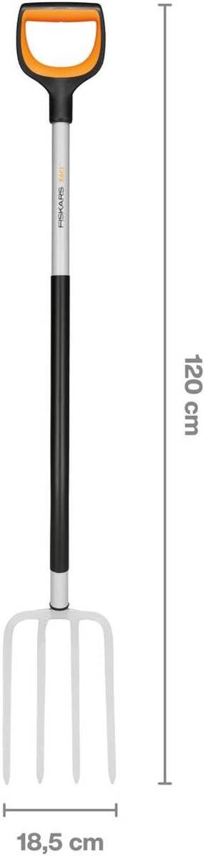 Fiskars Xact Spitvork - Tuinvork - Mestvork - 120 cm van Fiskars — afbeelding 2