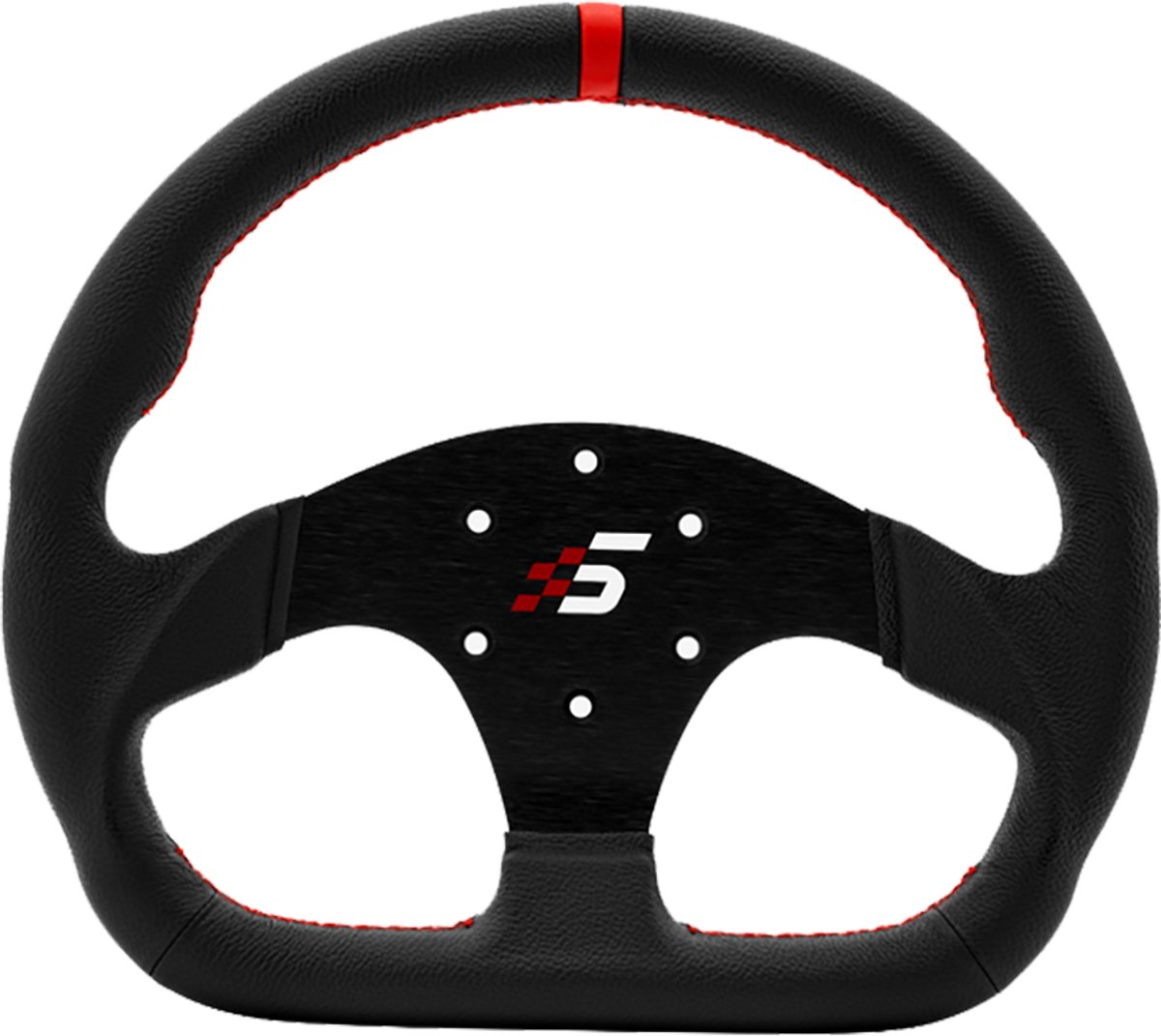 Simagic P-325D Serie - Gaming Racing Wiel - 325 mm - Leren Bekleding - Voor GT Pro Hub