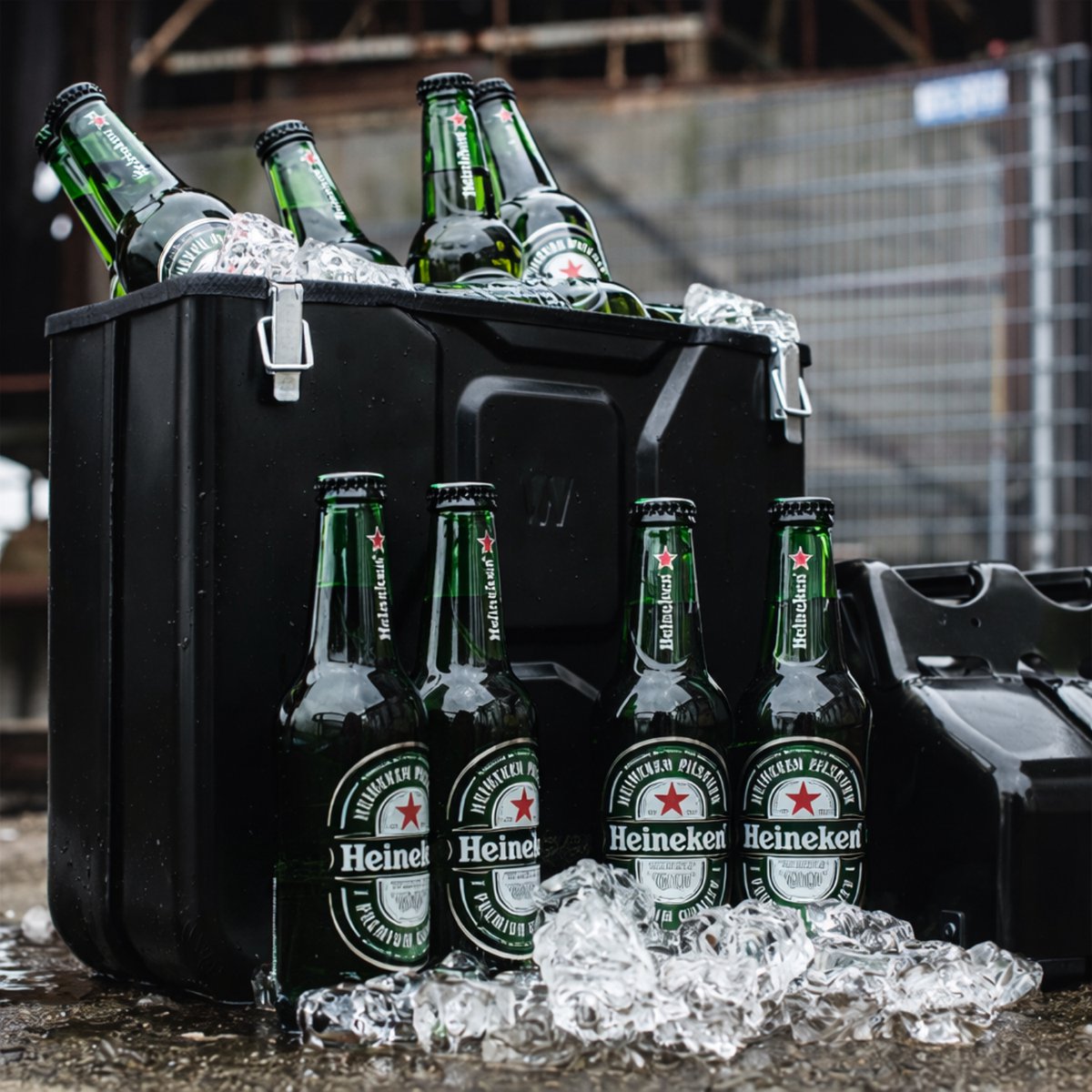 Jerrycan Giftbox 20L Zwart – Stoer Ontwerp – Minibar of Opbergbox – Uniek Cadeau