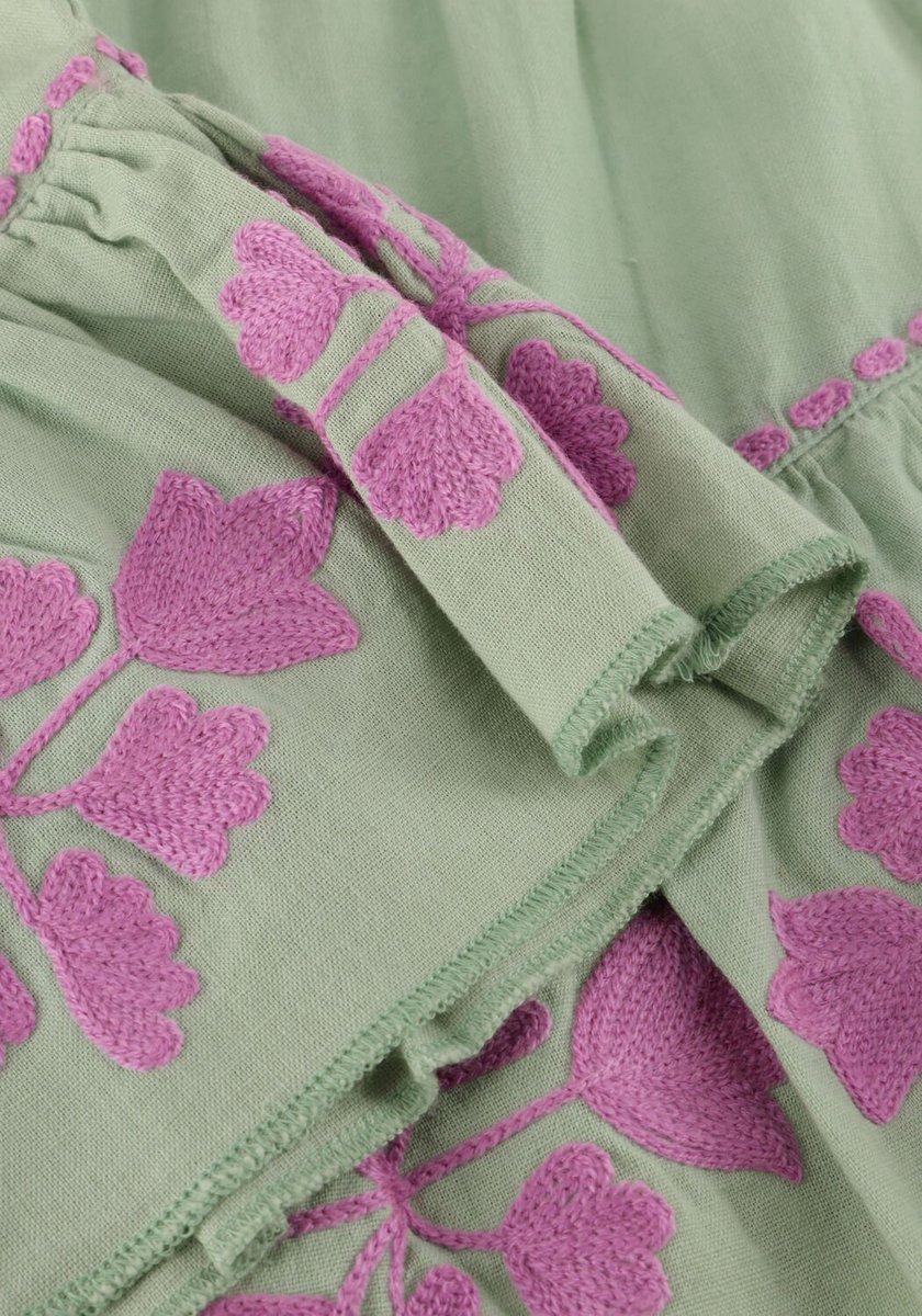 JENEST Cecile Skirt Meisjes - Korte rok - Mint - Maat 122/128