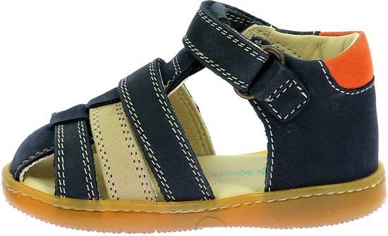 Baby lederen sandalen Bipod KICKERS® marineblauw