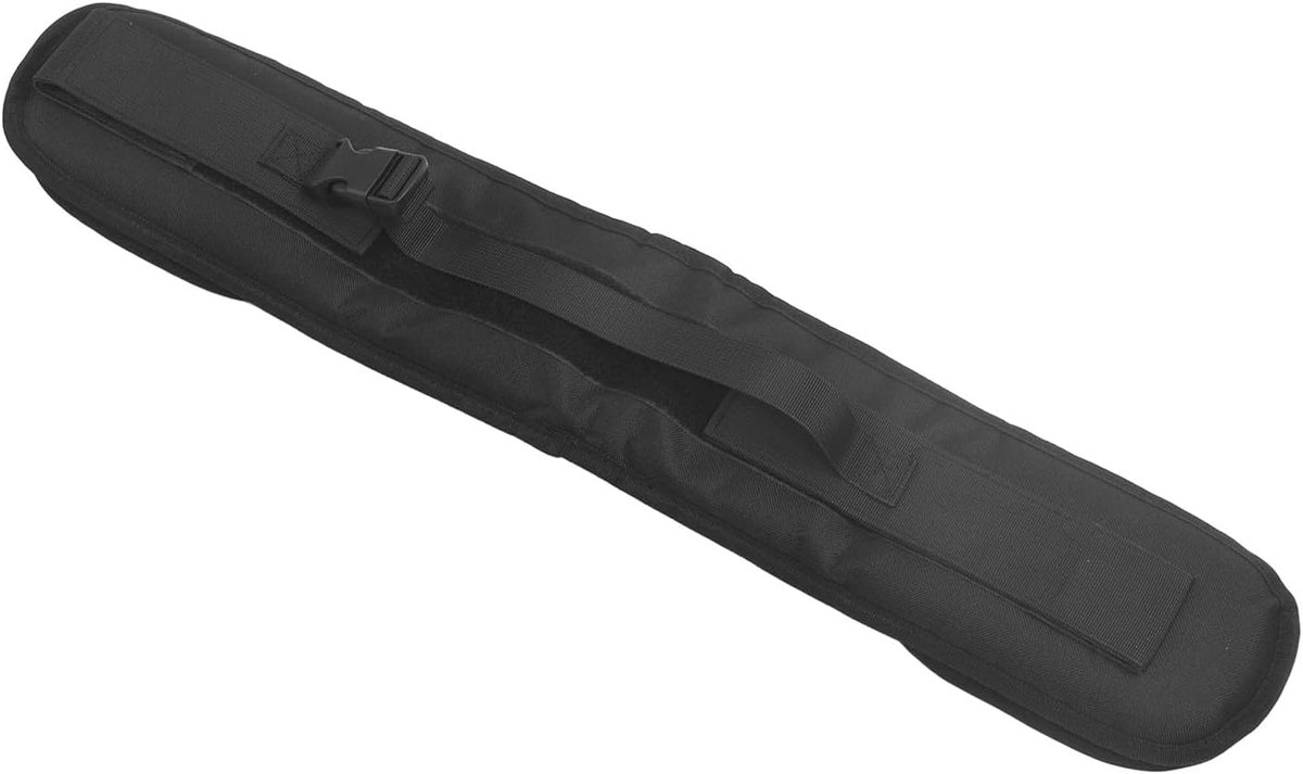 Heupgordel - Fitness Band - Bilspier Training - Dubbele Heupbeschermers - 65 cm - Zwart