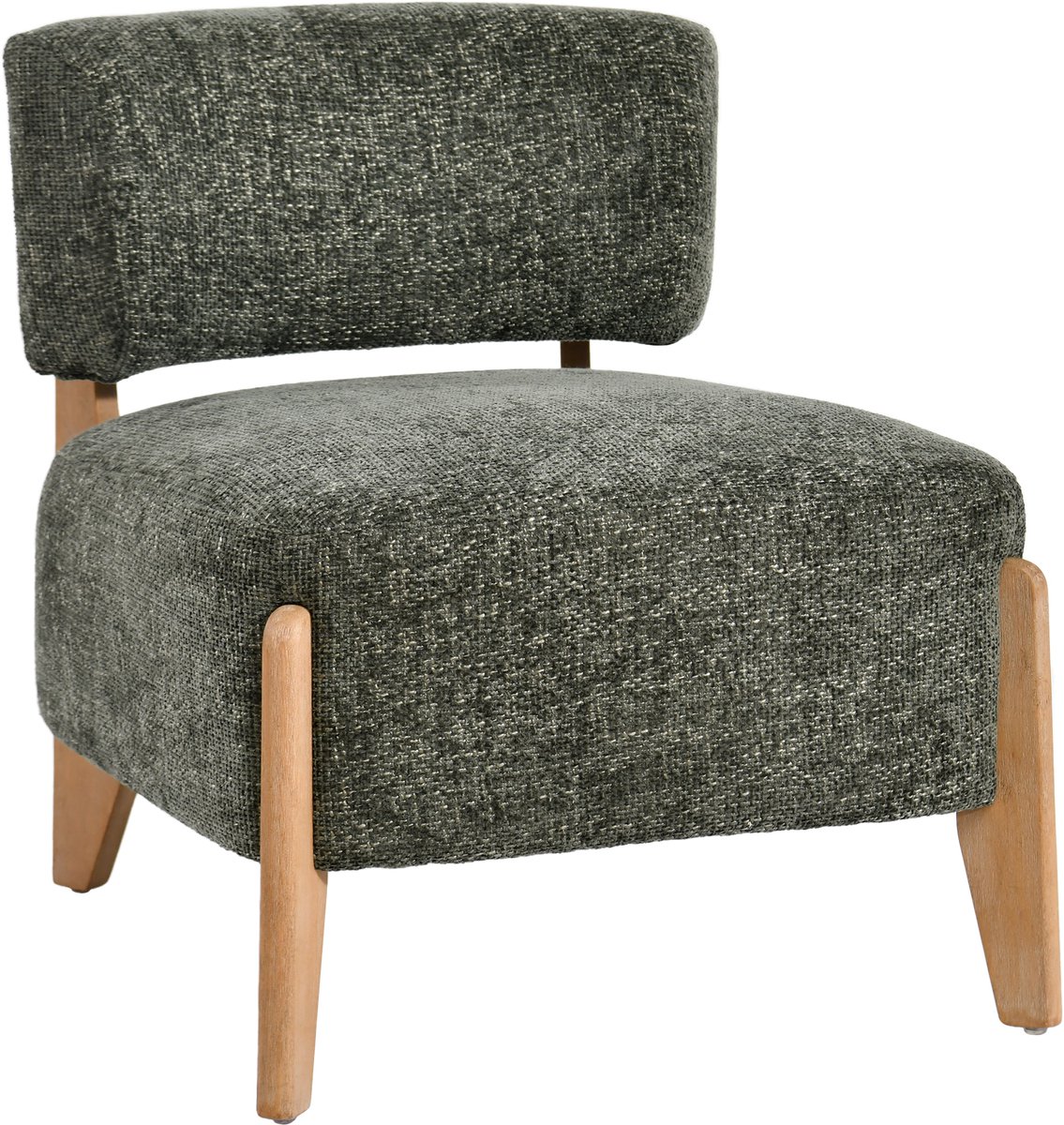 PTMD Vale Green Fauteuil Legacy 10 Olive Rubber Wood Groen