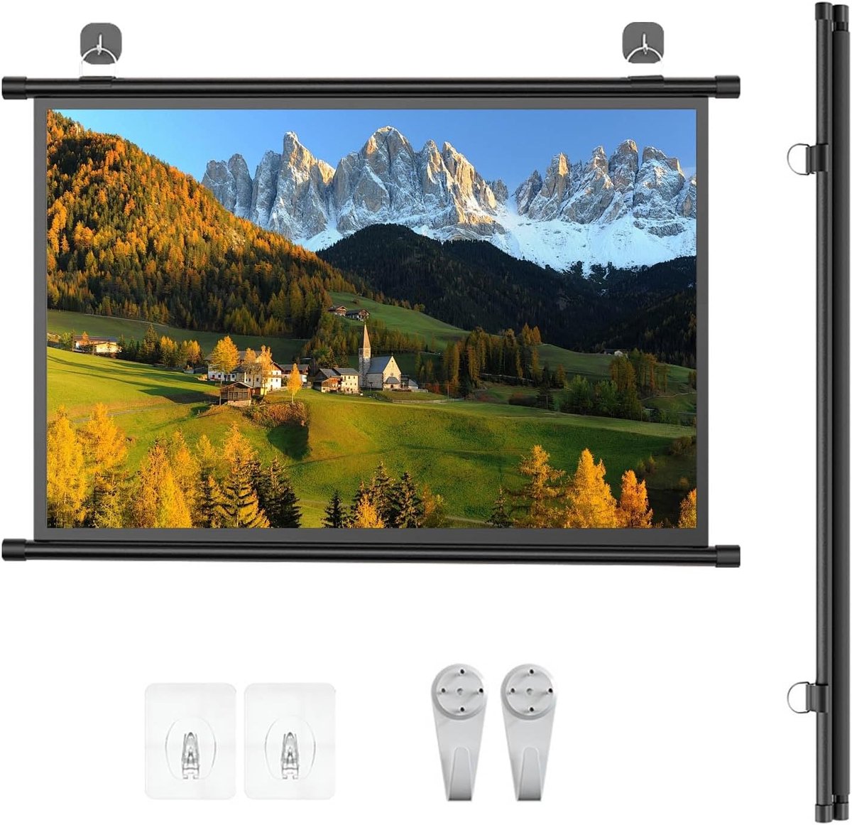 Projectiescherm - Filmdoek - Home Cinema - Kreukvrij Doek - 183cm