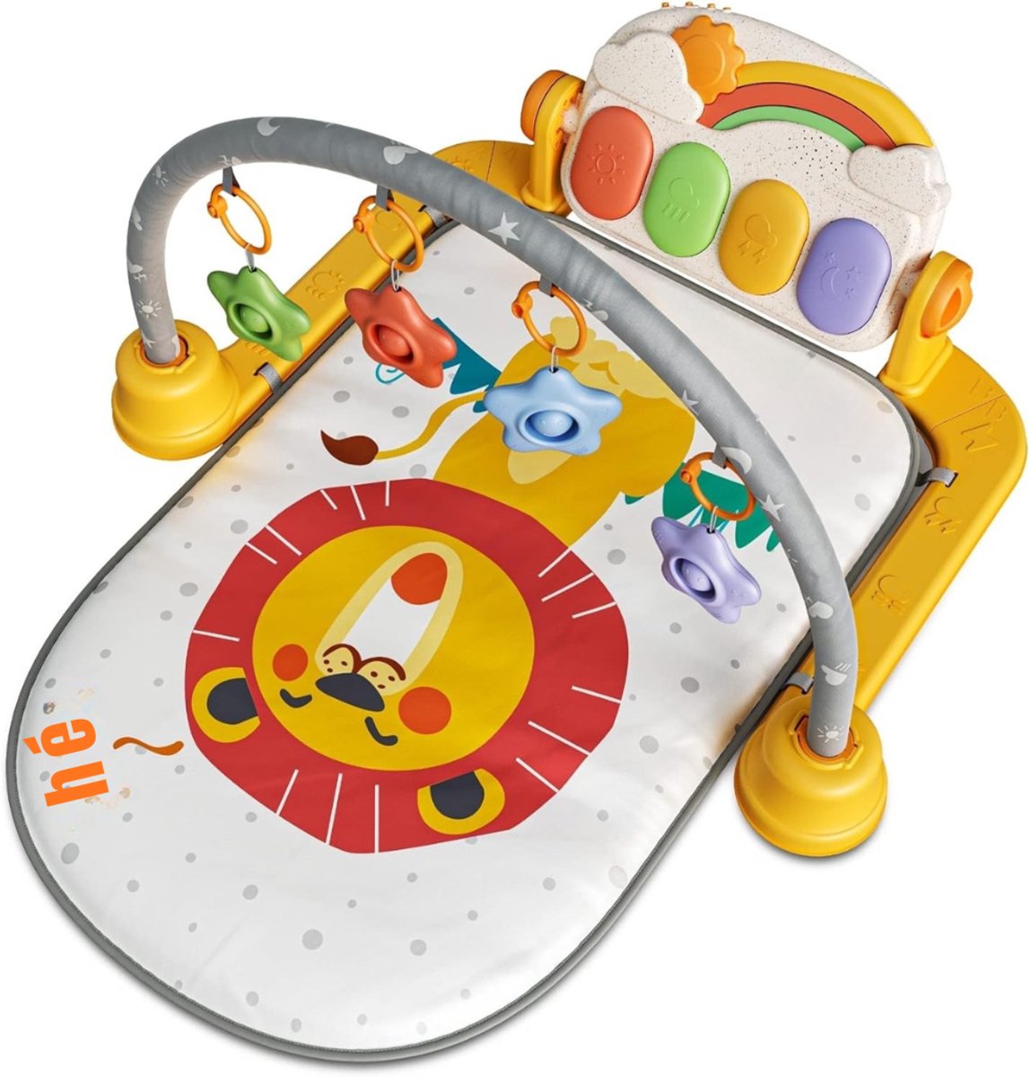 Zyrex® Speelgoedkleed Baby met Boog - Speelmat- Babykleed - 0/12 Maanden -Veelkleurig - 43cm x 31cm x 15cm