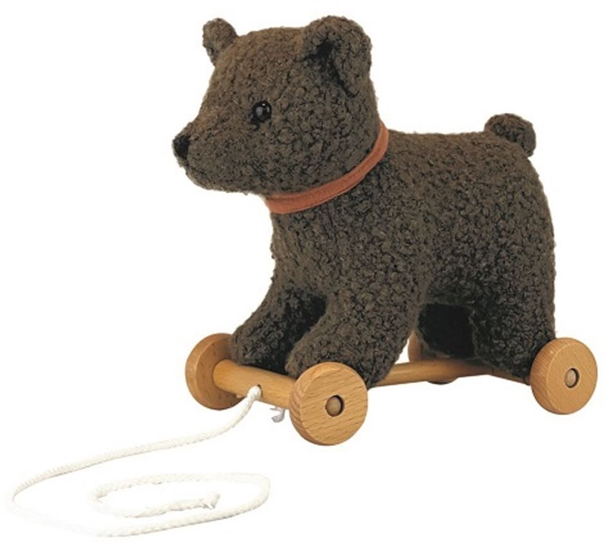 Egmont Toys houten trekfiguur Raoul - educatief speelgoed 26x15x26 cm.
