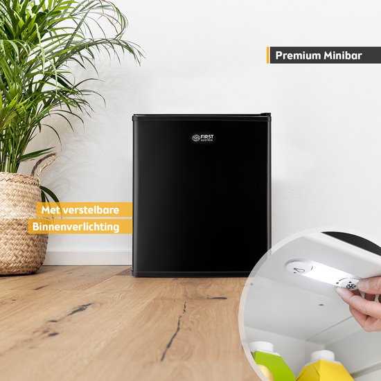 TZS First Austria Mini koelkast - Minibar - 30 liter - Vrijstaand - Volledig stil 22dB - Zwart van TZS First Austria — afbeelding 3