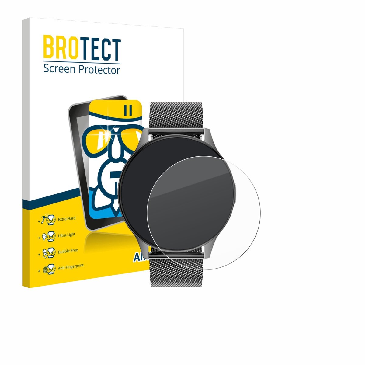 Screenprotector voor Dremac FV21 1.43" Beschermglas transparant
