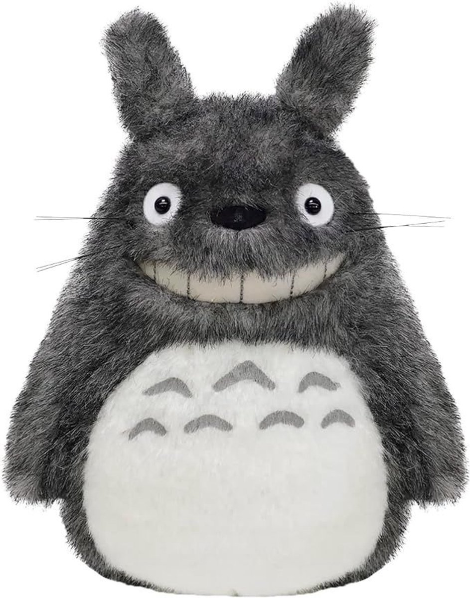 Sun Arrow Plush Toy - Ghibli Collection My Neighbor Totoro - Smiling Big Totoro (S) - 23 cm