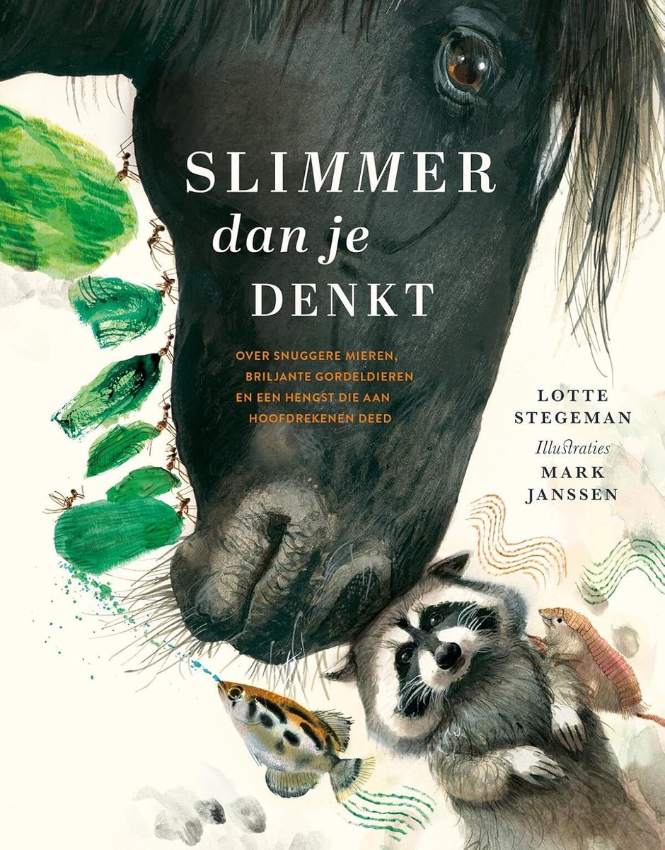 Dierenintelligentie Vergelijken - Slimme Dieren - Kinderboeken - Vele Dierlijke Uitblinkers - 22.7 x 1.7 x 28.9 cm