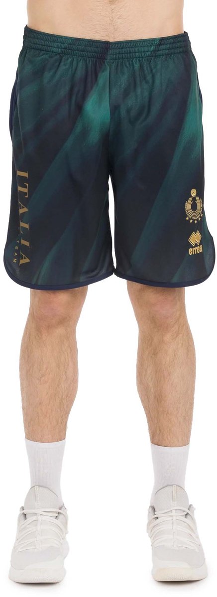 Korte Broek Errea Naz. Italia Volley Bermuda T. Libero Man Ad - Sportswear - Volwassen
