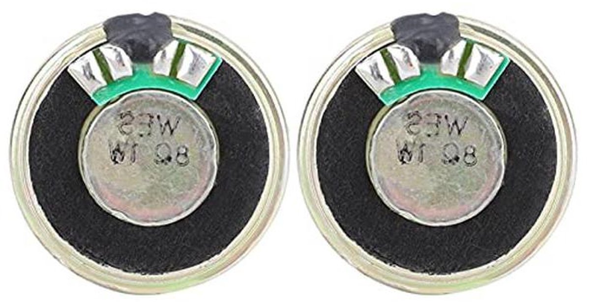 Stereo Luidsprekers - Audio Componenten - Muziek Luisteren - Premium Magneet - 28mm Diameter - Metaal
