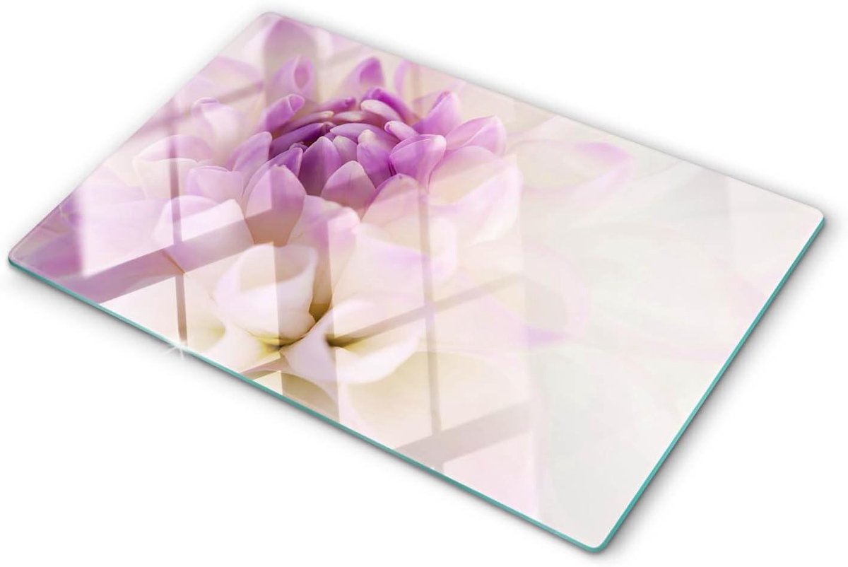 Glazen snijplank - Kookplaat afdekking - Keuken bescherming - Gehard glas 4mm - 80x52cm