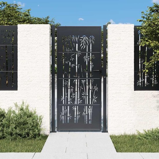 Stalen Tuinpoort Hekpoort Enkele Poort Buiten Omheining 