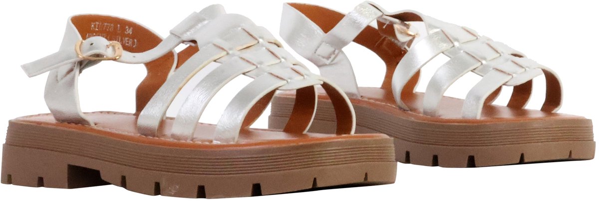Kindersandalen met riempje