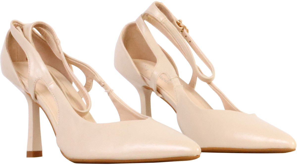 Inia-pumps met hak
