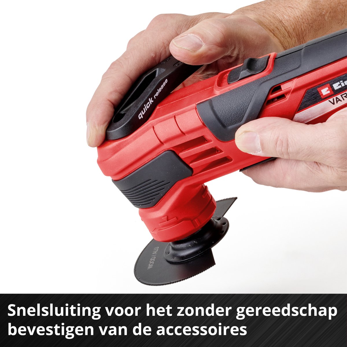 Einhell VARRITO Li Solo multitool: accu, 6 opzetstukken, 18V thumbnail 5