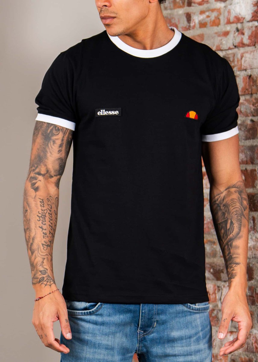 Ellesse Ringetto tee Zwart