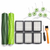 Home & Marker - Onderhoudskit geschikt voor iRobot Roomba E & i-Serie - E5, E6, E7, i1, i1+, i2, i3+, i4, i4+, i6, i6+, i7, i7+, i8, i8+ - 14-delige Vervangingsset - Met Filters, Zijborstels & Rolborstels - IFRESH