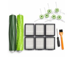 Home & Marker - Onderhoudskit geschikt voor iRobot Roomba E & i-Serie - E5, E6, E7, i1, i1+, i2, i3+, i4, i4+, i6, i6+, i7, i7+, i8, i8+ - 14-delige Vervangingsset - Met Filters, Zijborstels & Rolborstels - IFRESH