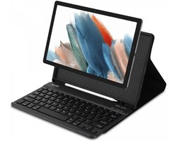 Buddi Zuna Hoes met QWERTY Toetsenbord Geschikt voor Samsung Galaxy Tab S10 Lite / S10 FE / S9 FE / S9 | Beschermhoes | Bluetooth 5.0 | met Penhouder | Magnetisch Uitneembaar Keyboard | Book Case met