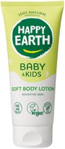 Happy Earth Body Lotion - Baby & Kids - 100% Natuurlijk - Voor Droge & Gevoelige Babyhuid - Vanaf Geboorte - 200 ml