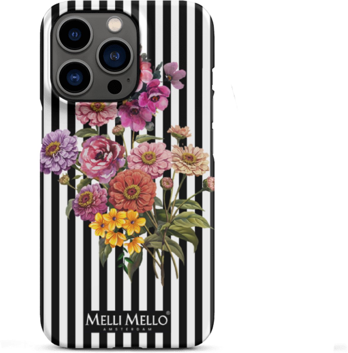 Melli Mello Telefoonhoesje Striped Grace (Hard Case) - Apple iPhone 13 Pro