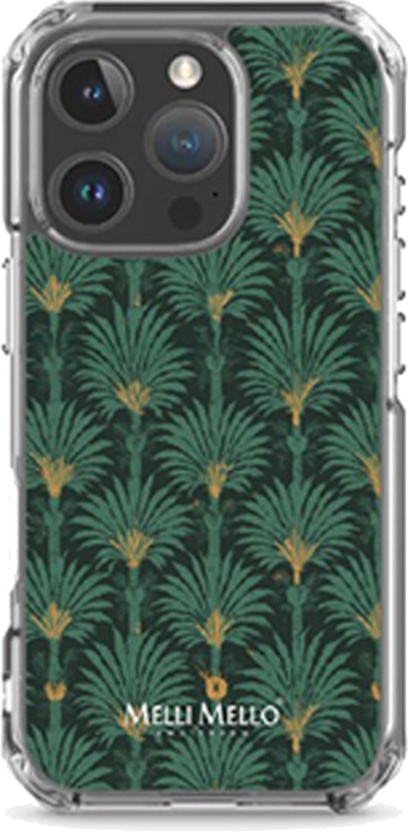 Melli Mello Telefoonhoesje Emerald Grove (Soft case) - Apple iPhone 16 Pro