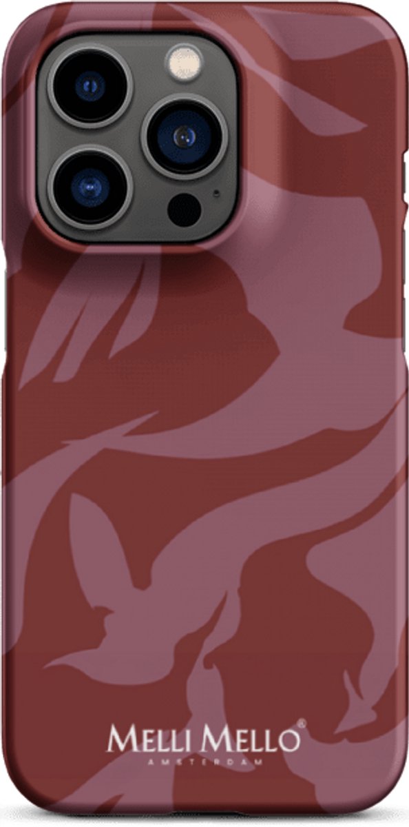 Melli Mello Telefoonhoesje Crimson Wave (Hard Case) - Apple iPhone 14 Pro