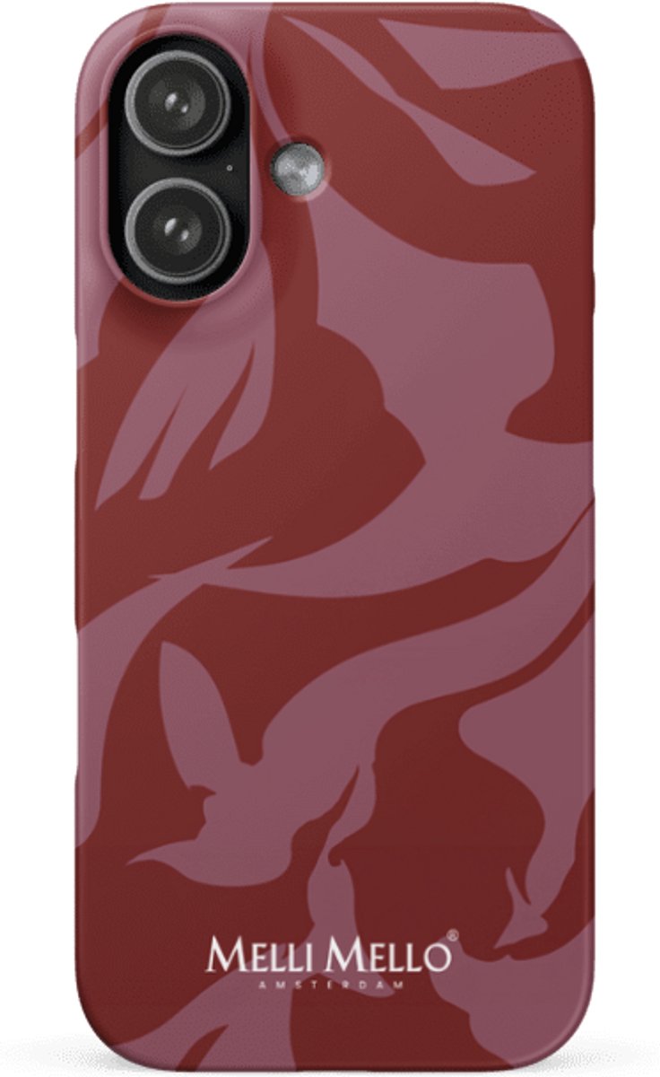 Melli Mello Telefoonhoesje Crimson Wave (Hard Case) - Apple iPhone 17