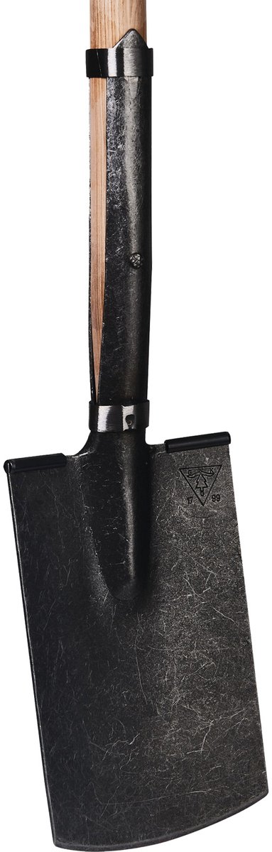 KRUMPHOLZ Rodespaten lemmet 285 x 180 mm met knopgreep - 1408