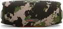 JBL Charge 6 Bluetooth speaker met camouflagepatroon in groen, beige en zwart.