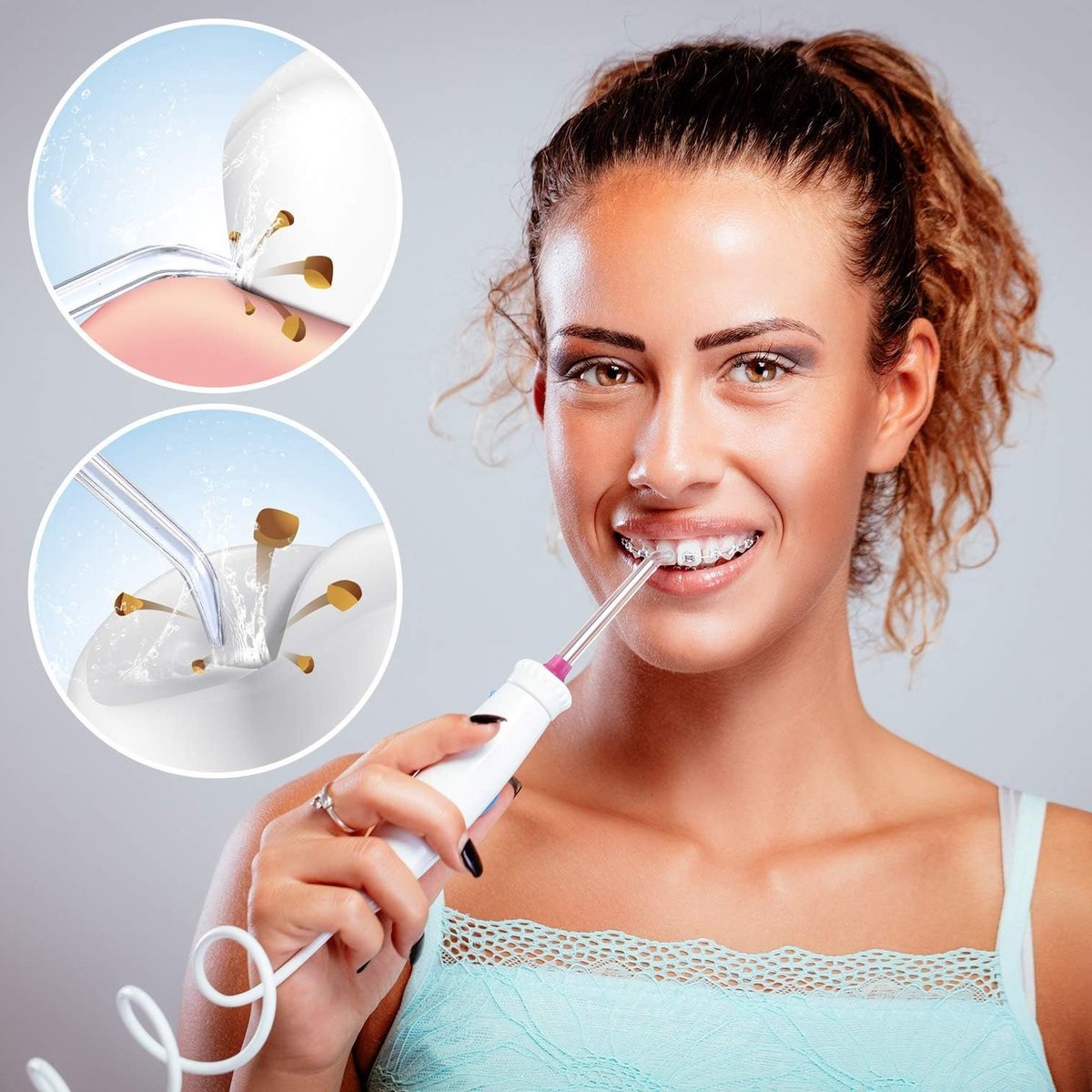 Vervangende Classic Jet Tips voor Tandheelkundige Waterstraal Nozzles - Accessoires voor Waterflossers en Mondirrigatoren (Set van 6) thumbnail 7
