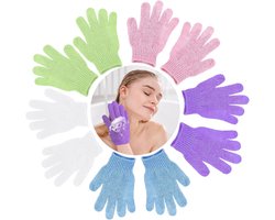 10pcs Exfoliating Gloves - Body Exfoliator Glove - Exfoliating Shower Gloves - Body Scrub Glove - Dead Skin Remover Bath Gloves voor Vrouwen en Mannen - Shower Spa