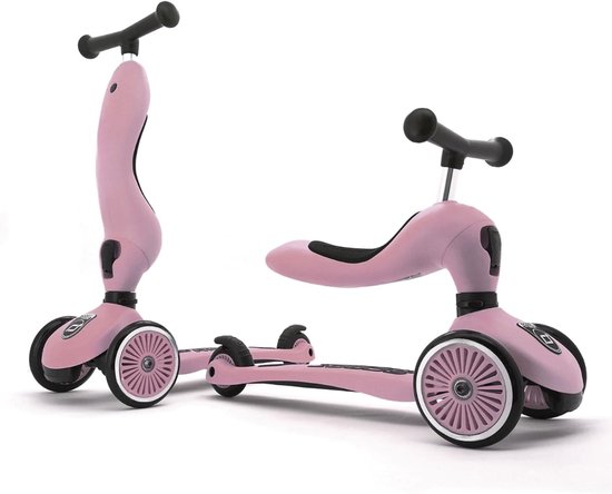 DYNA® Scoot and Ride - Scoot and Ride Highwaykick 1 - Highwaykick - Scoot and Ride Highwaykick 3 - Globber - Roze - 59cm x 28cm x 36cm
