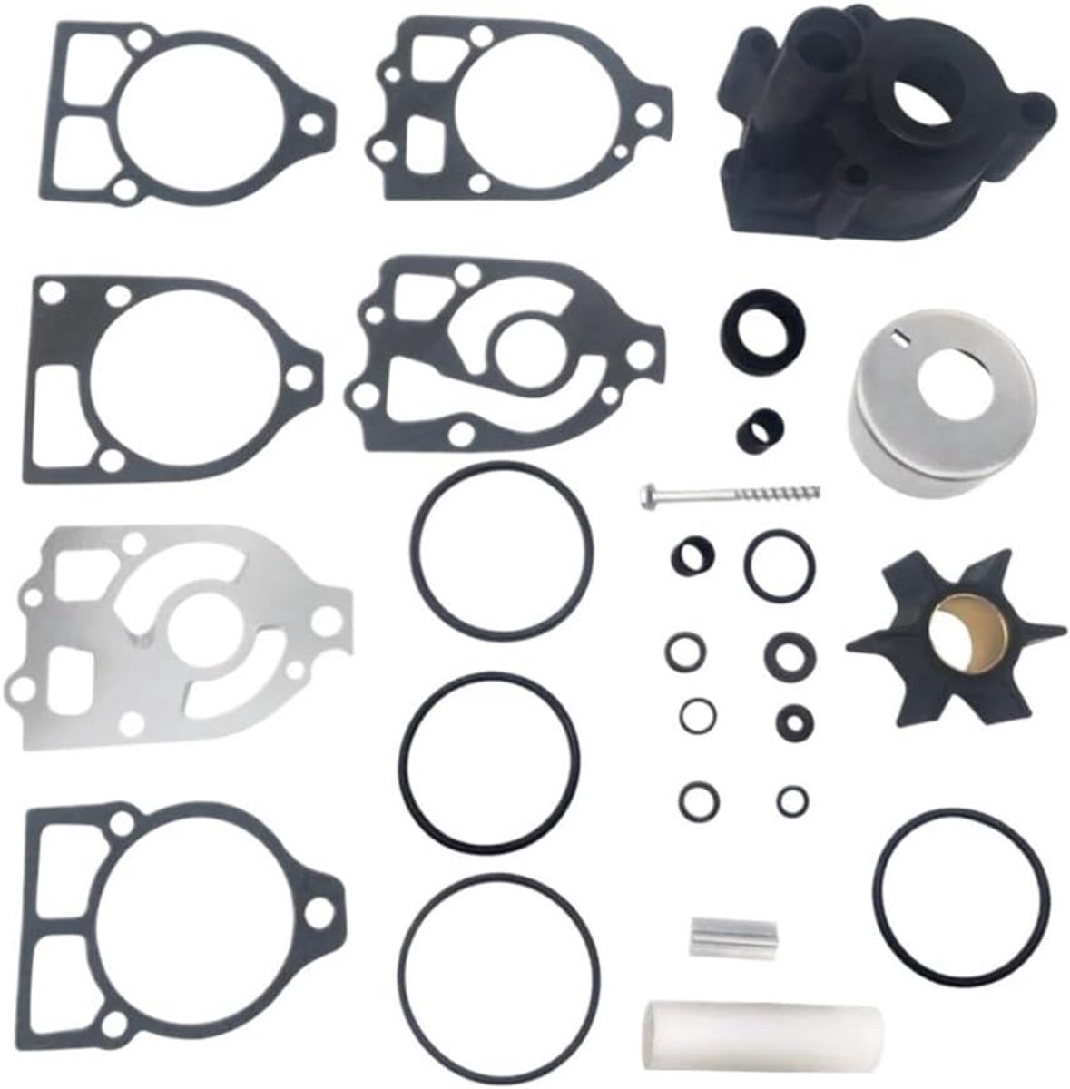 Waterpomp Impeller Reparatieset 96148Q8 - Vervangt 46-96148Q8 - Compatibel met Diverse Buitenboordmotoren