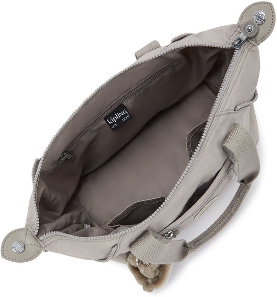 kipling Sac à main Sac à épaule bandoulière Basic Eyes Wide Open Art Mini Handbag Grey Gris