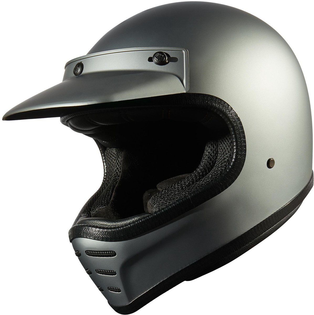Peroz Gyamo Donkergrijs Integraalhelm - Helm