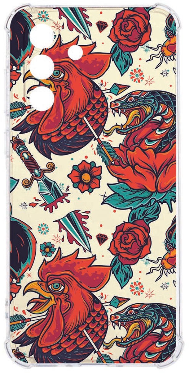 TPU Back Cover Samsung Galaxy A57 Old Skool Shockproof