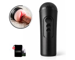 ME'ADAM - Masturbator voor Mannen – Pocket Pussy – Kunstvagina – Blowjob Stimulator – Realistisch Seksspeeltje – Geluidloos – Discreet - sextoys