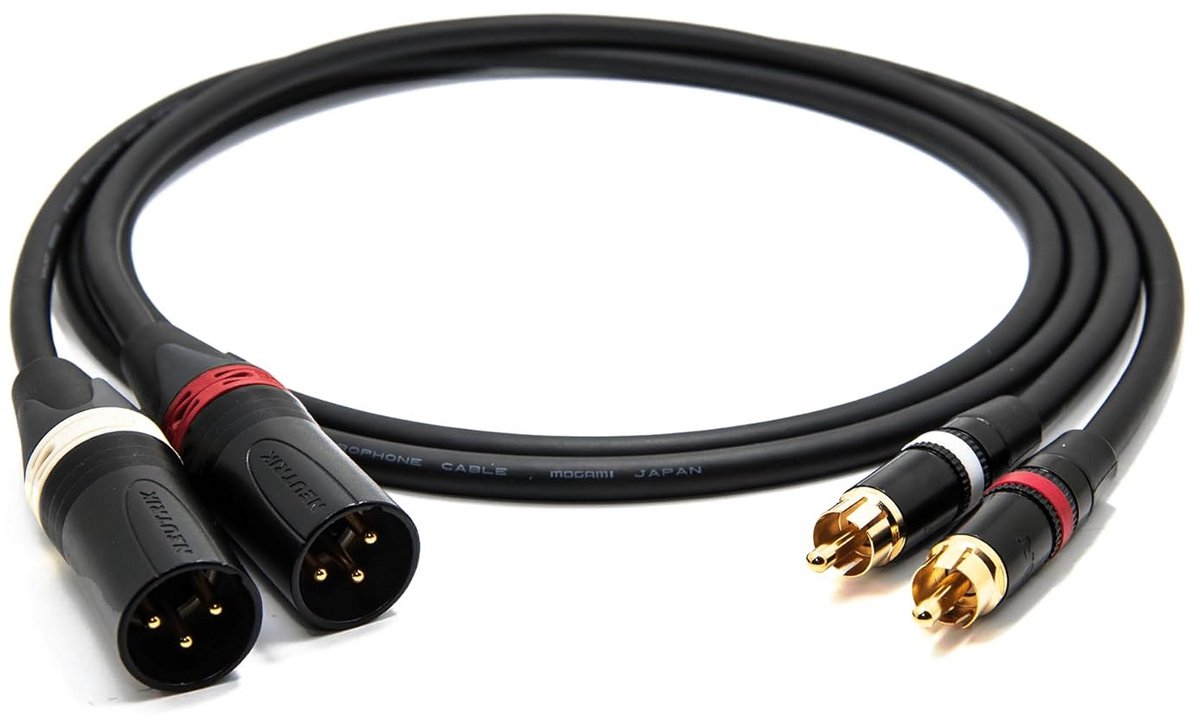 Mogami 2534 Quad Stereo Paar Audio Kabels | Neutrik XLR | 1,5 m