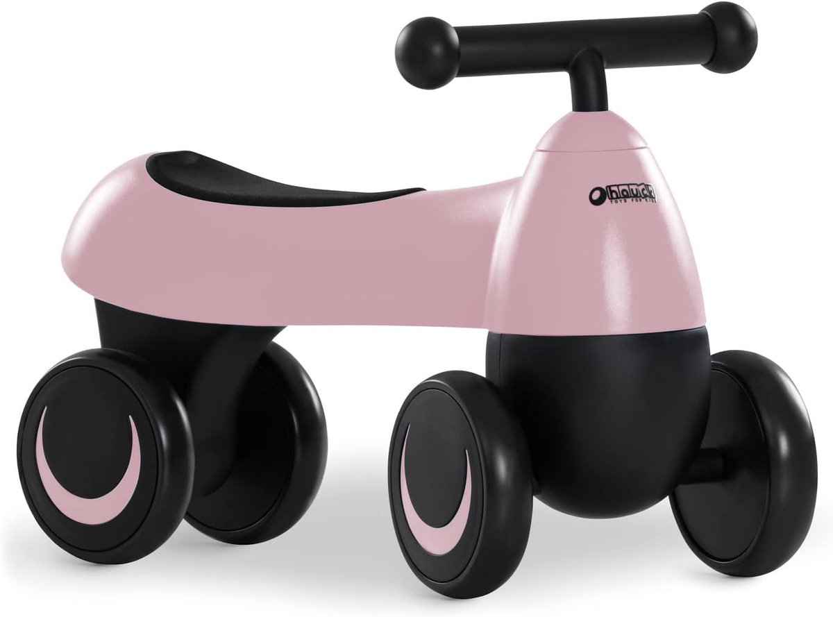 Loopfiets 4 Wielen voor Kinderen Vanaf 18 Maanden - Stabiliteit en Motoriek