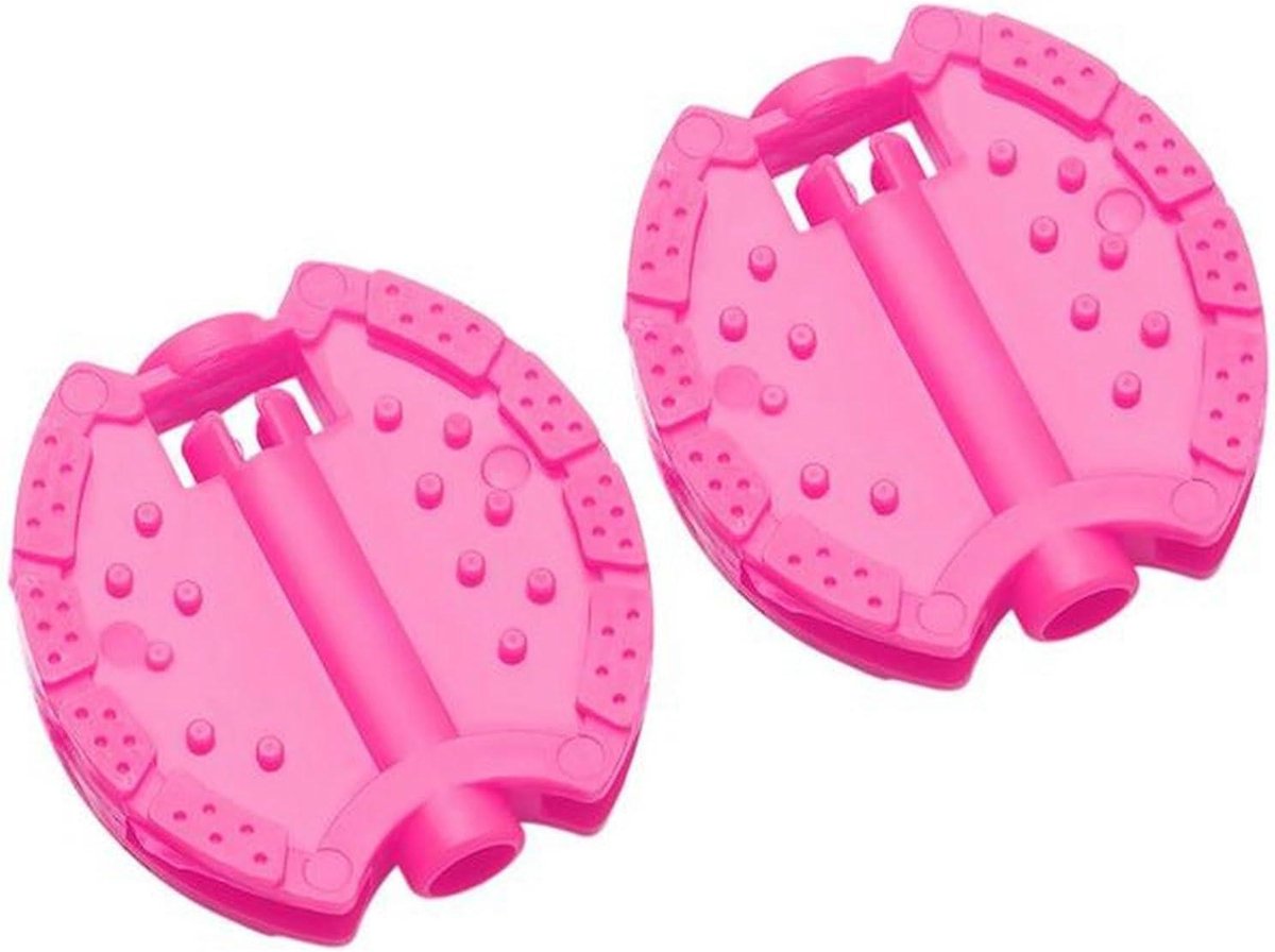 Fiets Pedaal Paar Kinderfiets Onderdelen Veilig Fietsen Antislip Grip 67 cm Roze