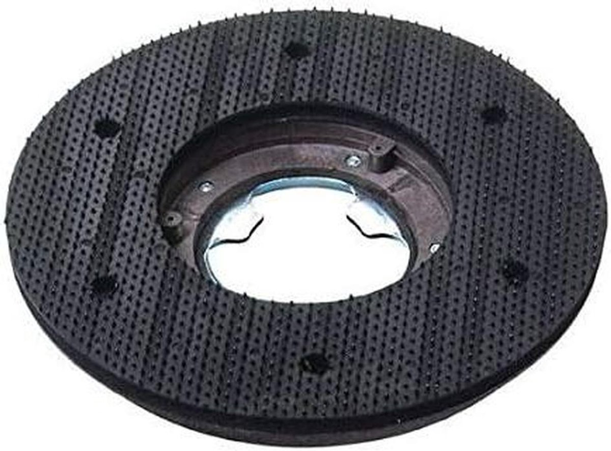 Schijfdrager Borstel - Houder Disc - Vloeren Reinigen - Voor Monobrosse - 400 mm 16 inch - Zwart